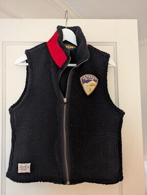 Ralph Lauren Rugby Fleece Vest XL (Runs VERY Small)